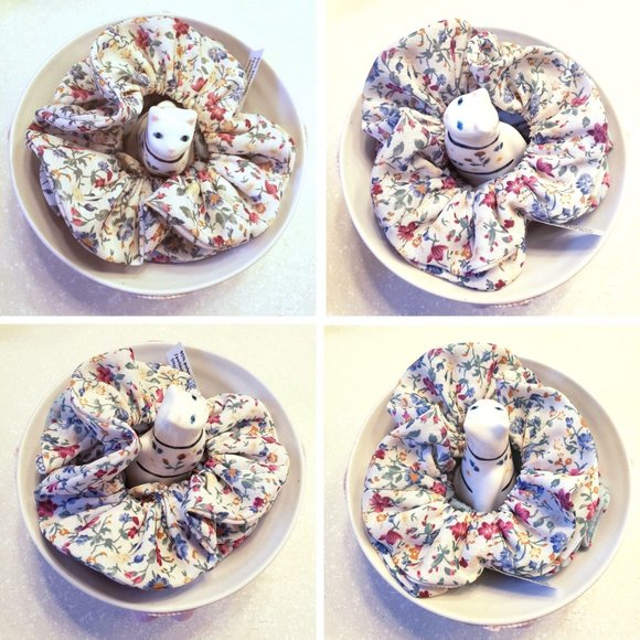 Cat jewelry dish tray holder, Aimee scrunchie set main image 6